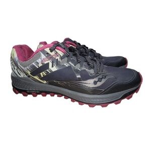 Saucony Peregrine 8 Ice+ Arctic Womens Trail Running Shoes Black Size 10 S10450-